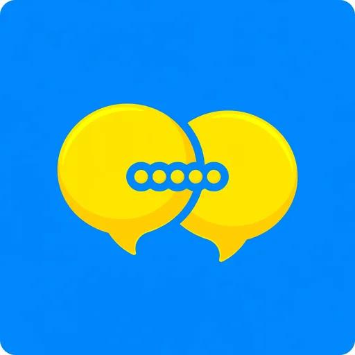 Social & messaging app icon example